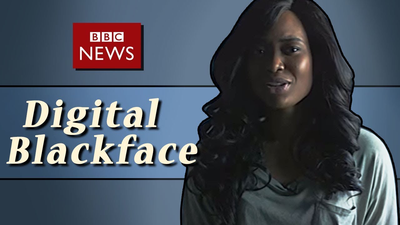 Digital Blackface Meme Template