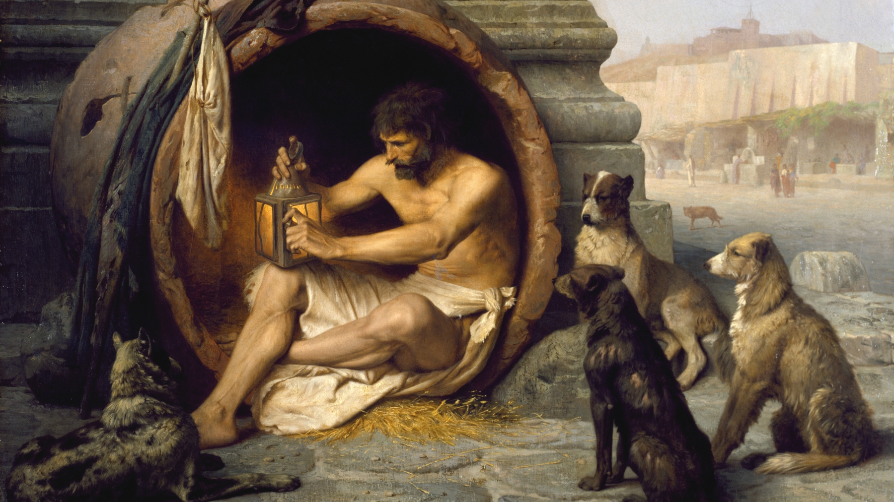 Diogenes Posting Meme Template