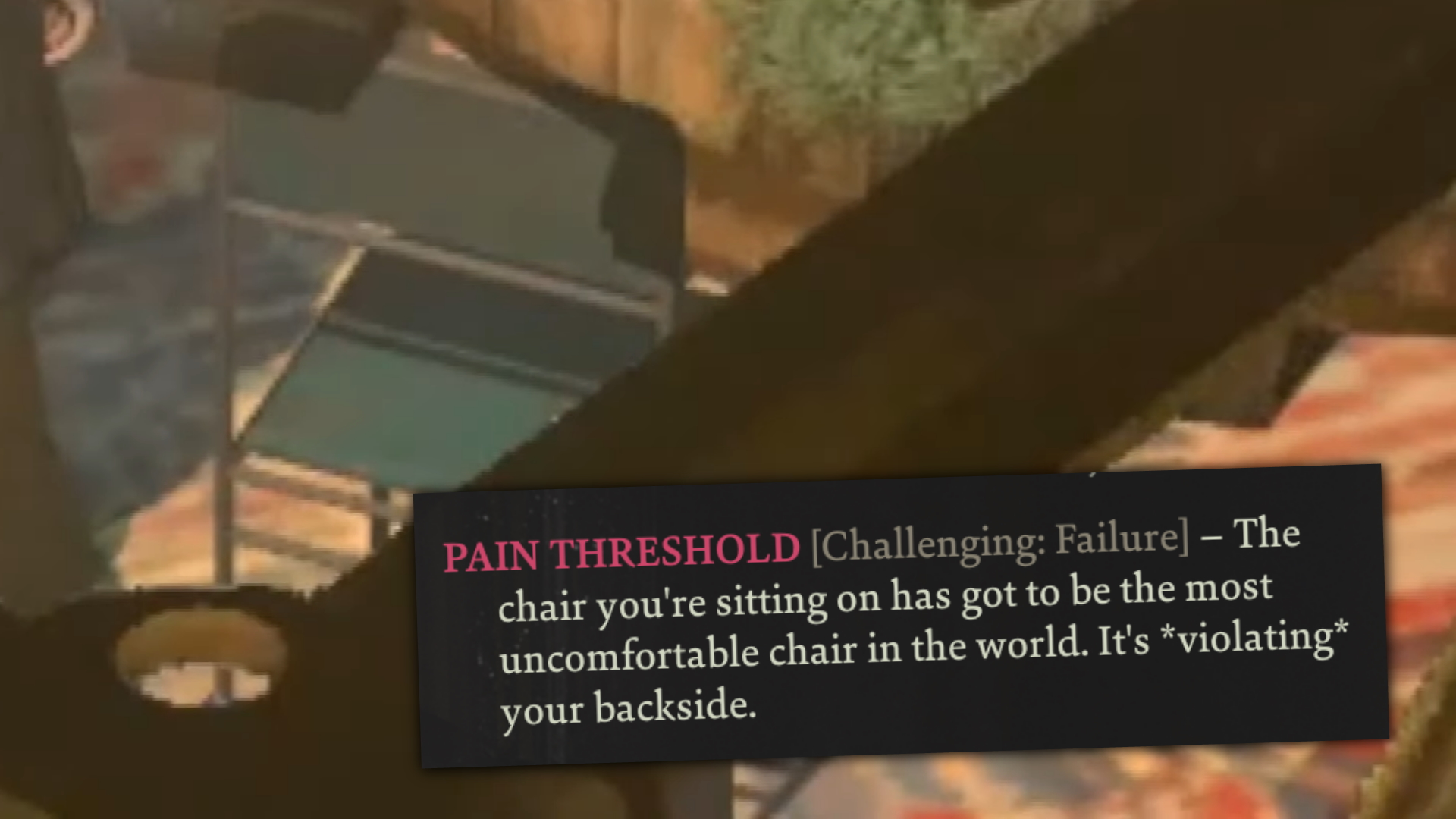 Disco Elysium Evrart's Chair