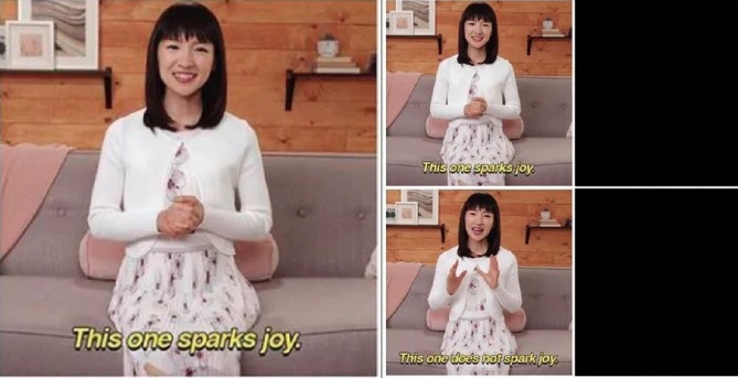 Does It Spark Joy? Meme Template