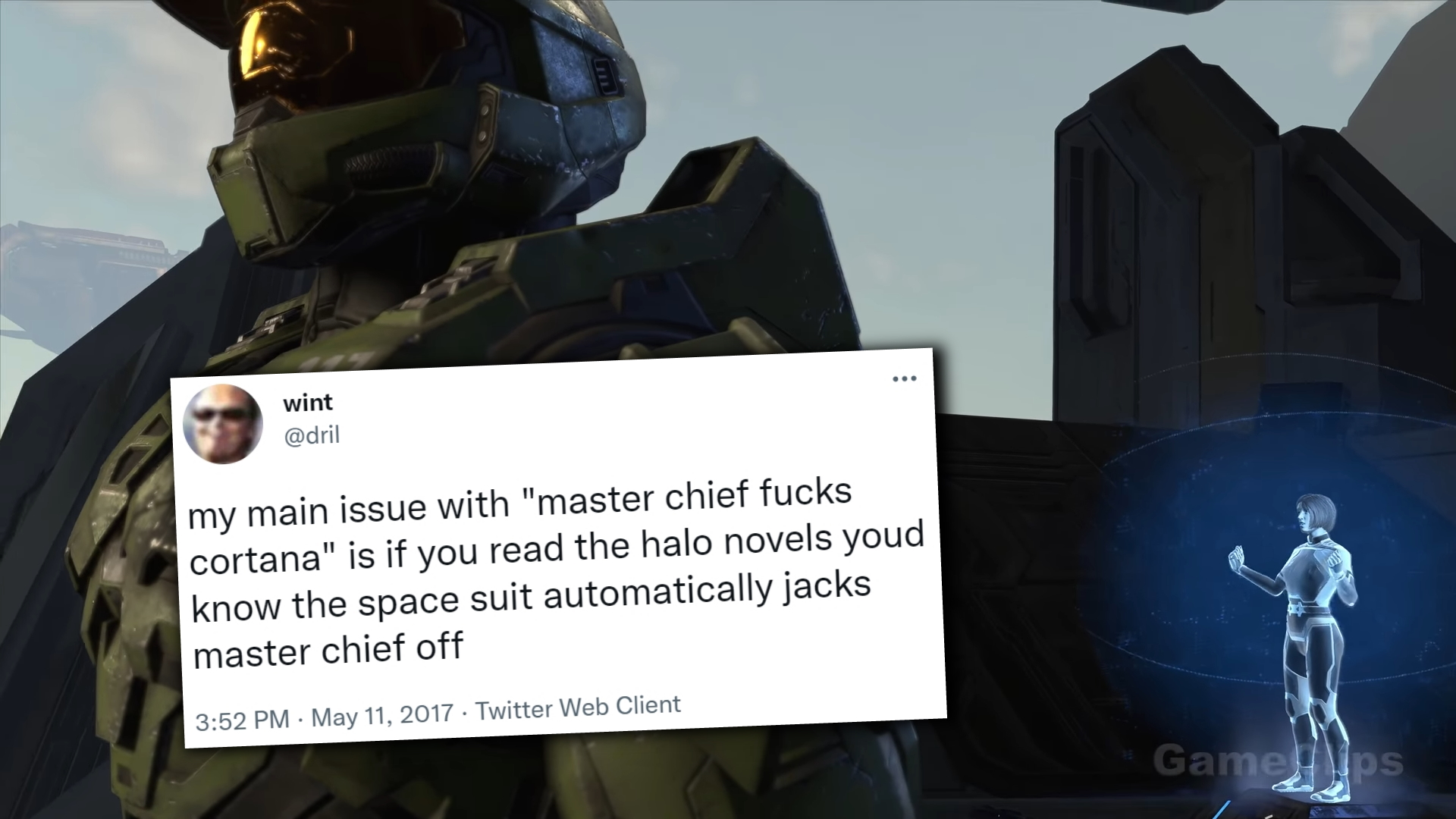 Does Master Chief's Suit Jack Him Off? Meme Template