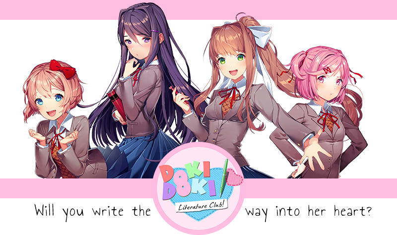Doki Doki Literature Club Meme Template