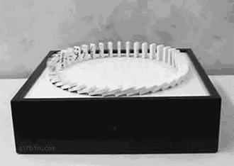 Domino Toppling Videos Meme Template