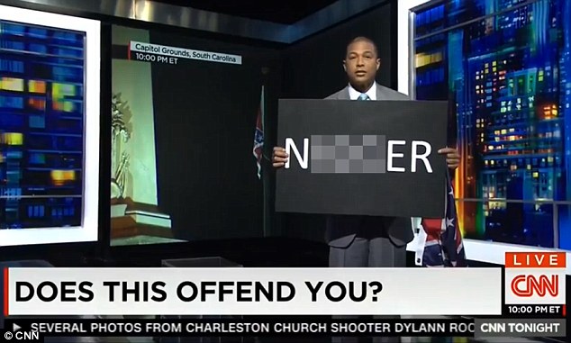 Don Lemon's N-Word Sign