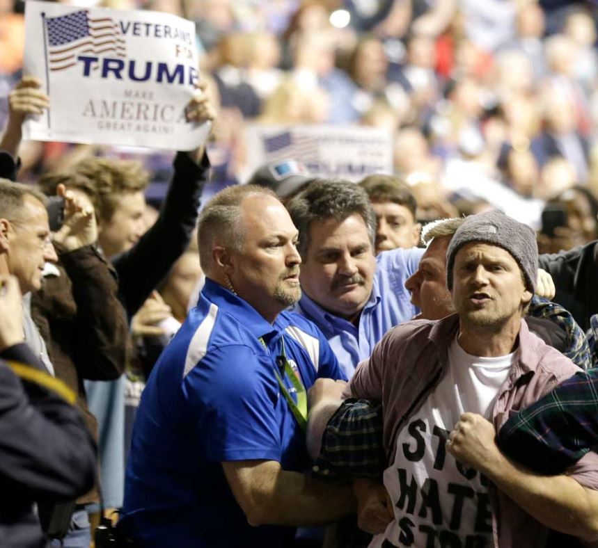 Donald Trump Rally Protests