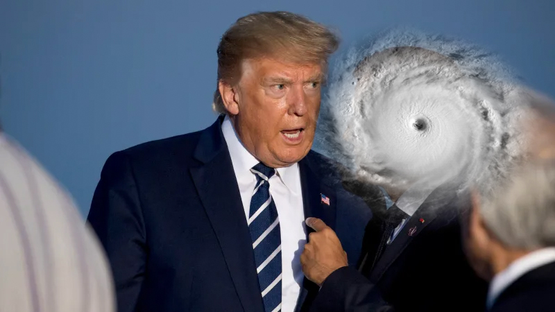 Donald Trump's Hurricane Nuke Meme Template
