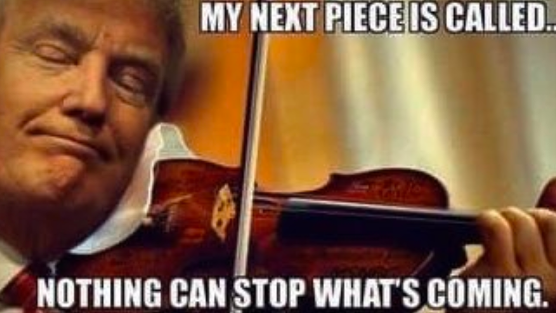 Donald Trump's Nero Fiddling Tweet