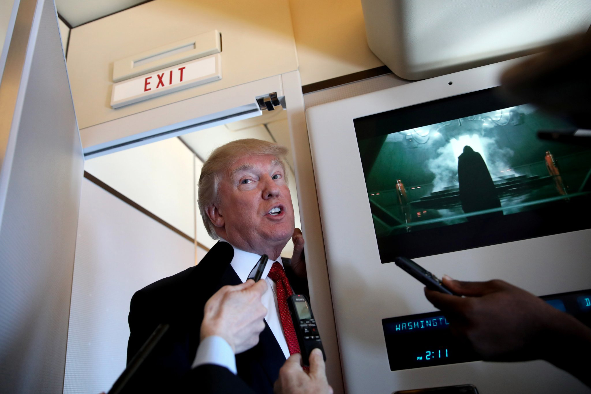 Donald Trump's Rogue One Air Force One Photo Meme Template