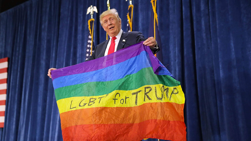 Donald Trump's Transgender Military Ban Meme Template