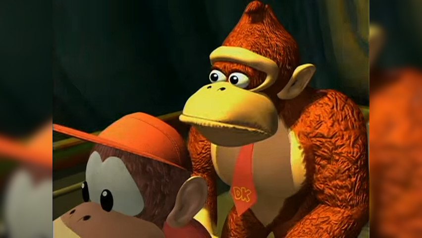 Donkey Kong's Sad Mine Cart Ride