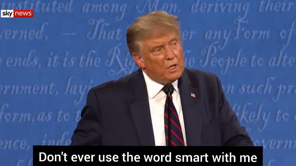 Don't Ever Use The Word Smart With Me Meme Template