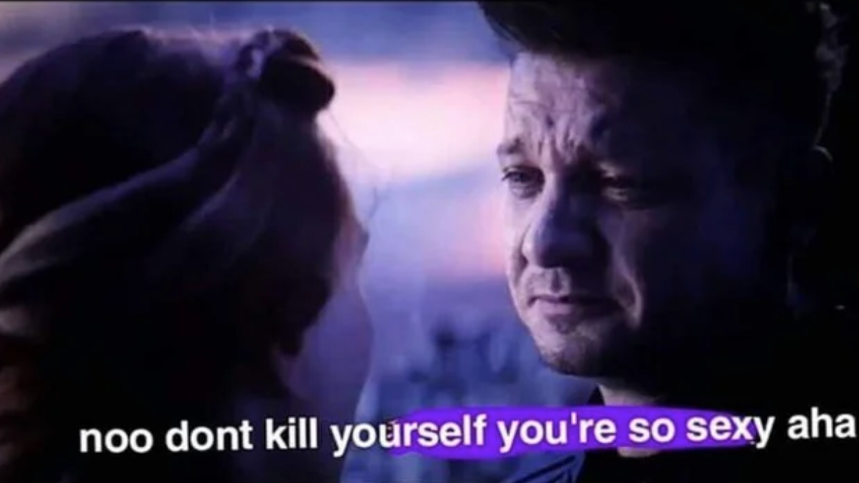 Don't Kill Yourself You're So Sexy Aha