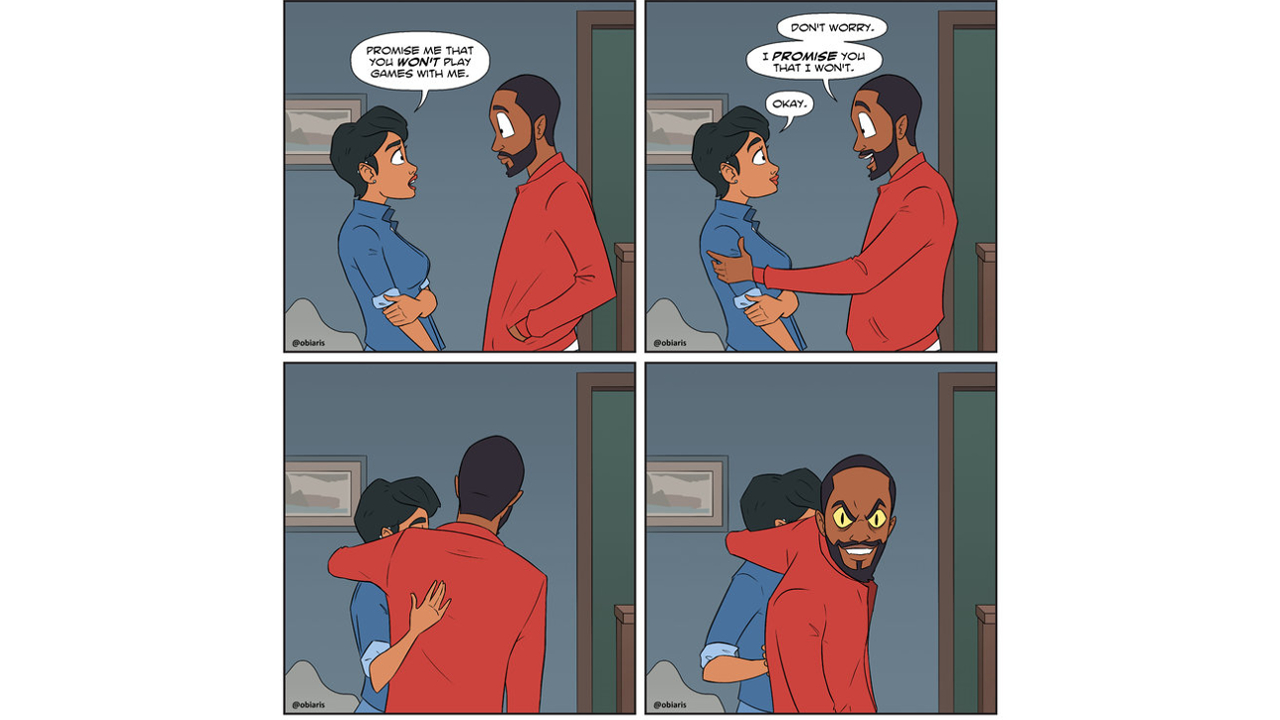 Don't Worry. I Promise You That I Won't. Meme Template