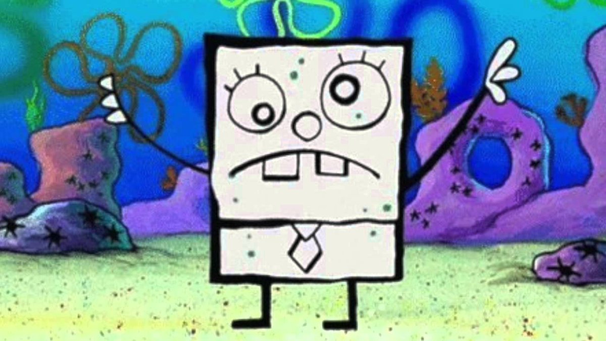 DoodleBob Meme Template