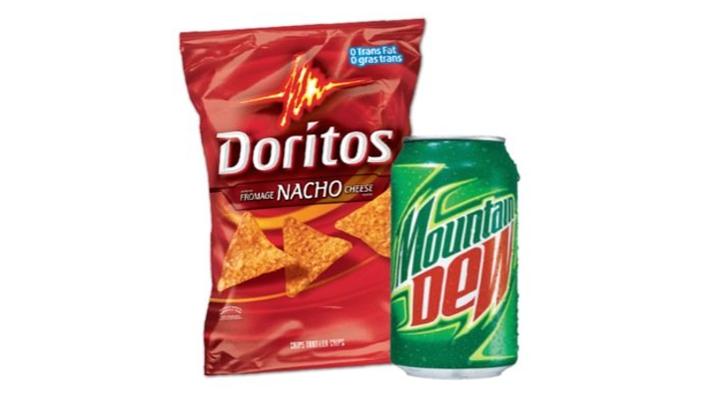 Doritos & Mountain Dew Meme Template