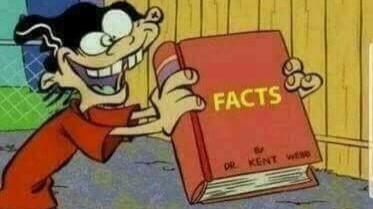 Double D's Facts Book Meme Template