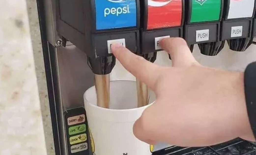 Double Soda Pour Meme Template