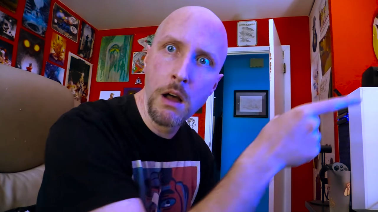 Doug Walker Pointing at Computer Meme Template