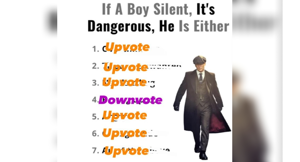 Downvote Bomb the Fourth Comment in The Chain