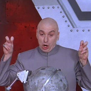 Dr. Evil Air Quotes Meme Template