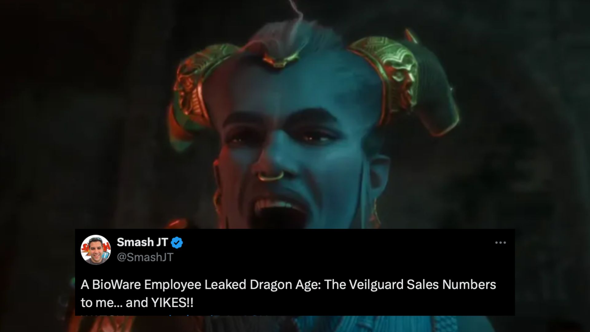 Dragon Age: The Veilguard Sales Numbers Leak Meme Template