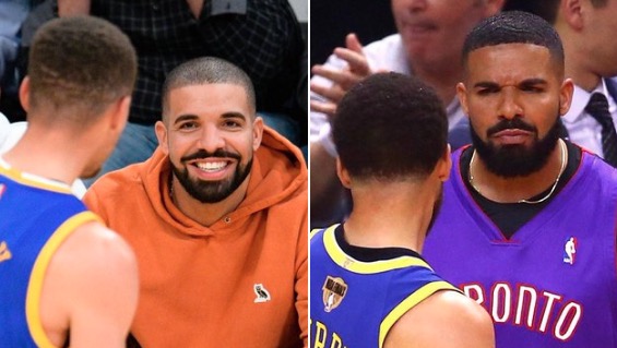 Drake Trolling Steph Curry Meme Template