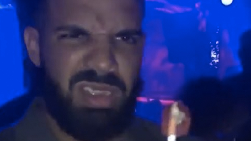 Drake's Lollipop Reaction