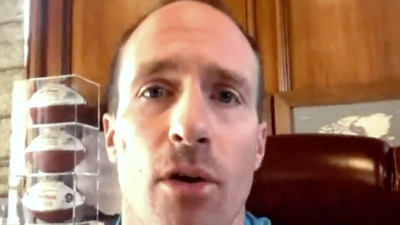 Drew Brees Players Kneeling In The NFL Comment