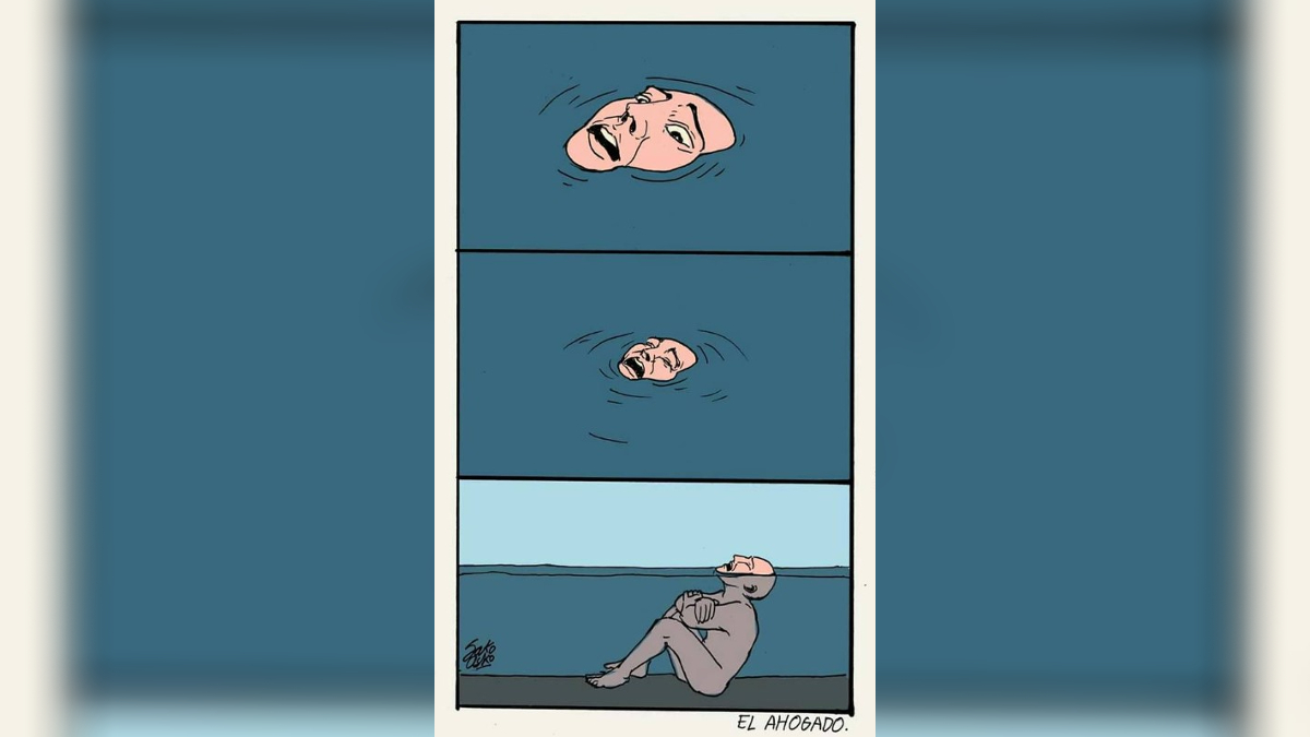 Drowning In Shallow Water Meme Template