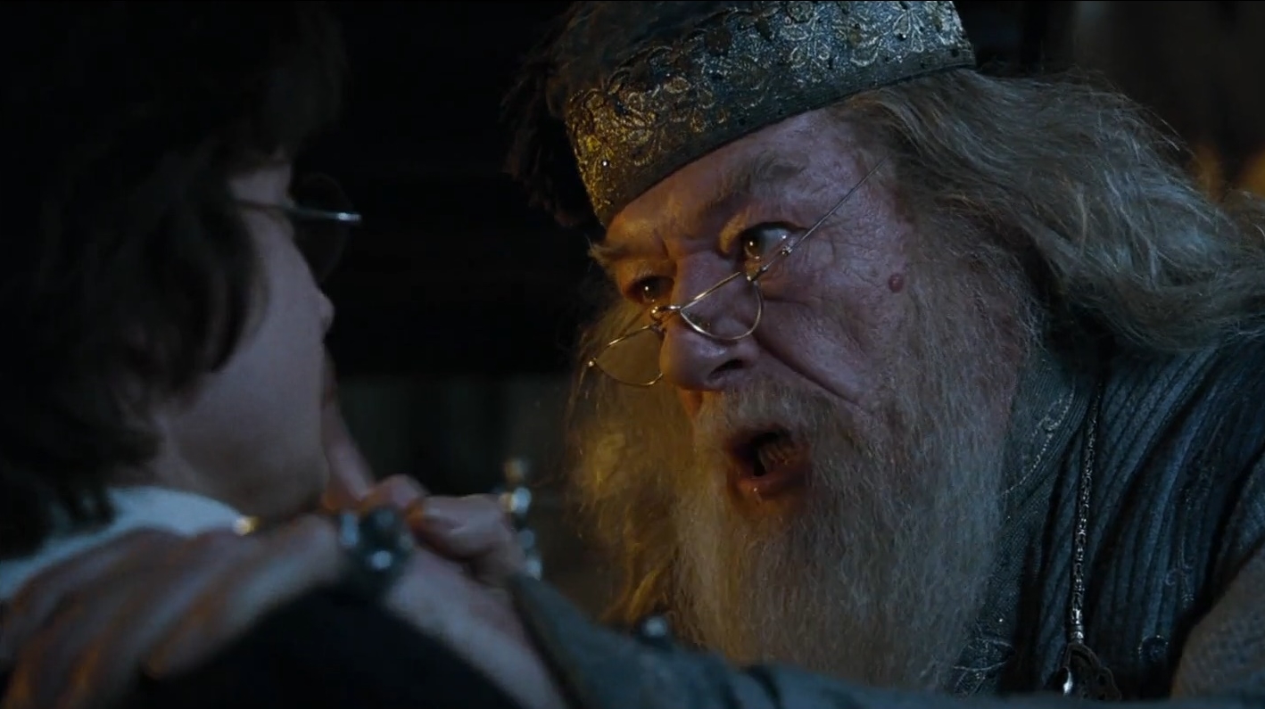 Dumbledore Asked Calmly Meme Template