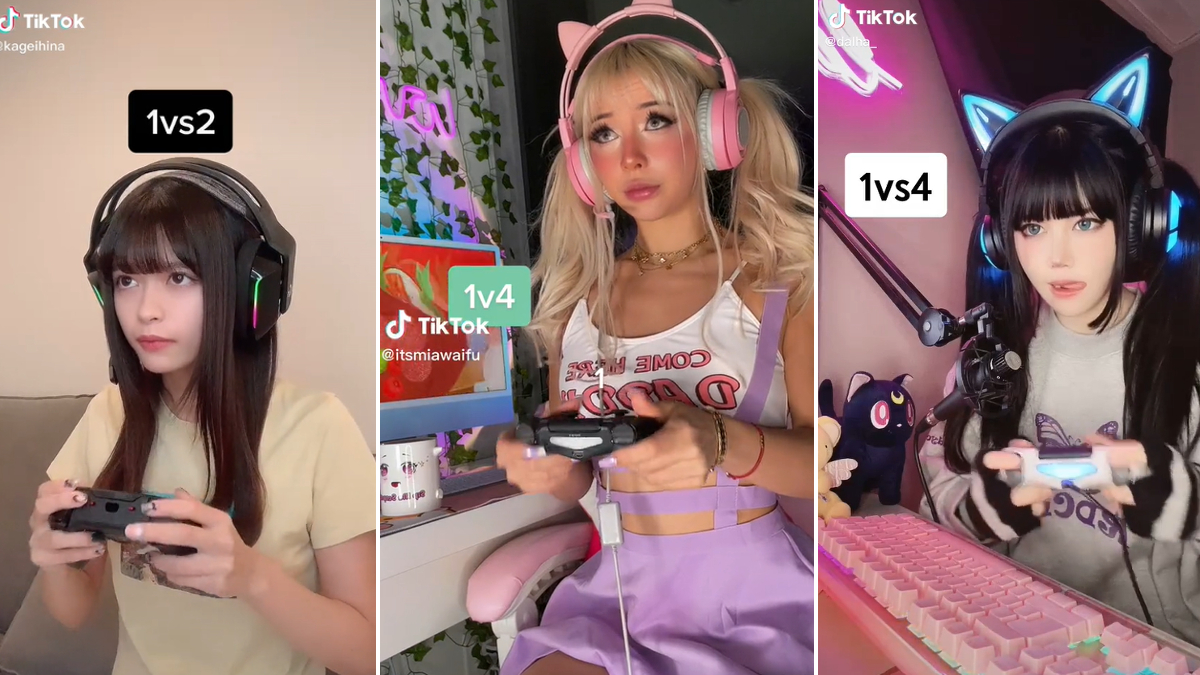 E-Girl GG Meme Template