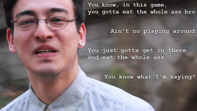 Eating Ass Meme Template