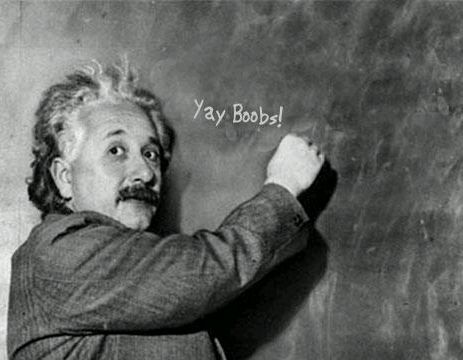Einstein Blackboard Meme Template