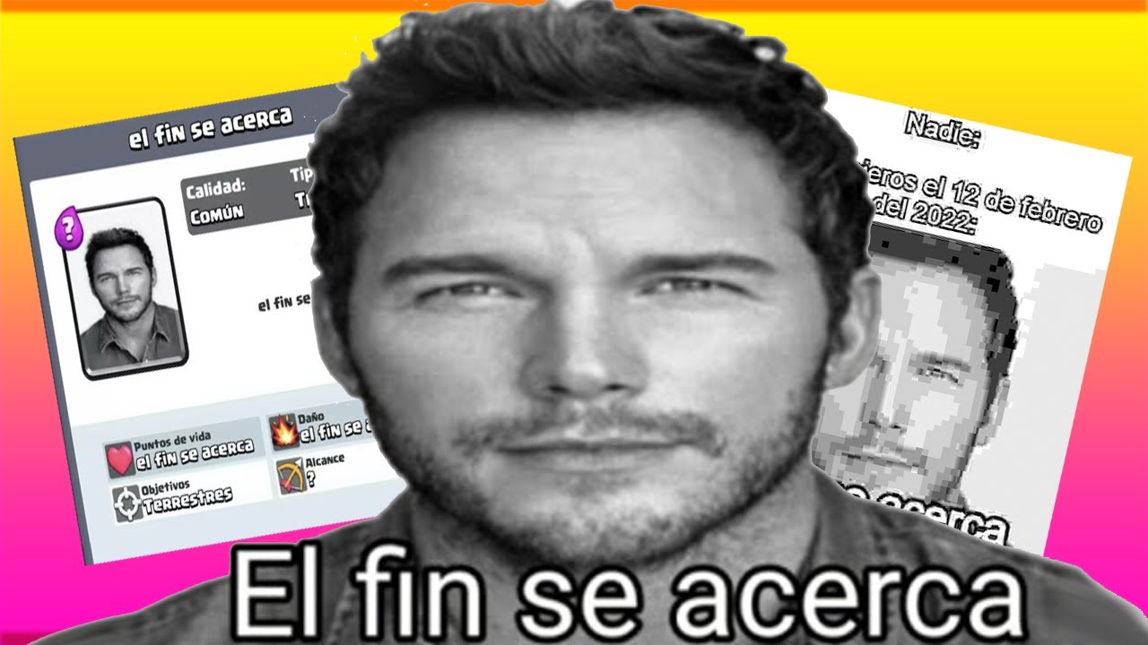 El Fin Se Acerca / The End Is Near Meme Template