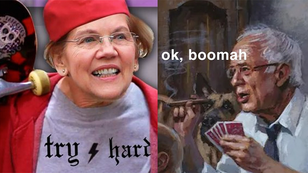 Elizabeth Warren's Meme Team Meme Template