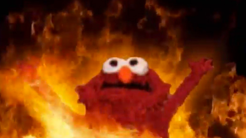 Elmo Rise Meme Template