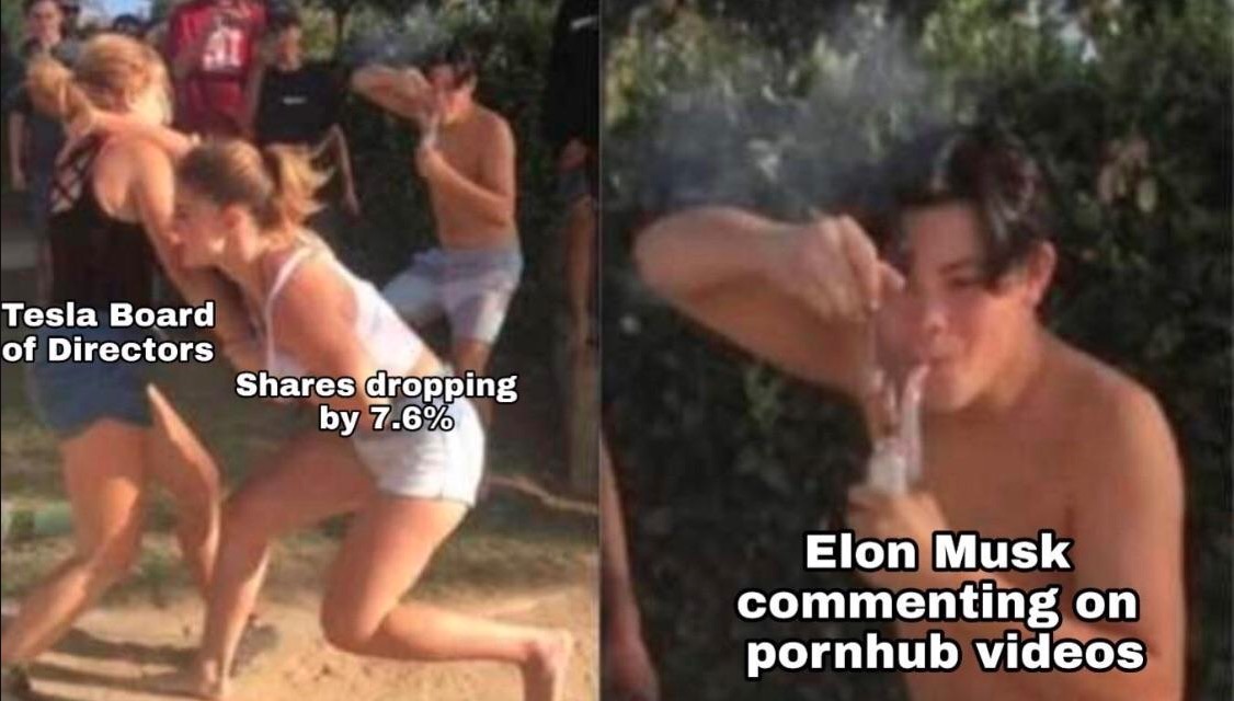 Elon Musk Commenting on Pornhub Videos