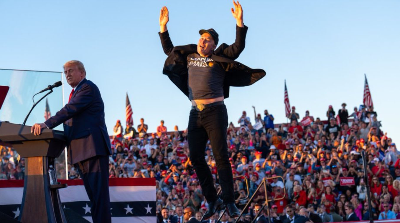 Elon Musk Jumping Meme Template