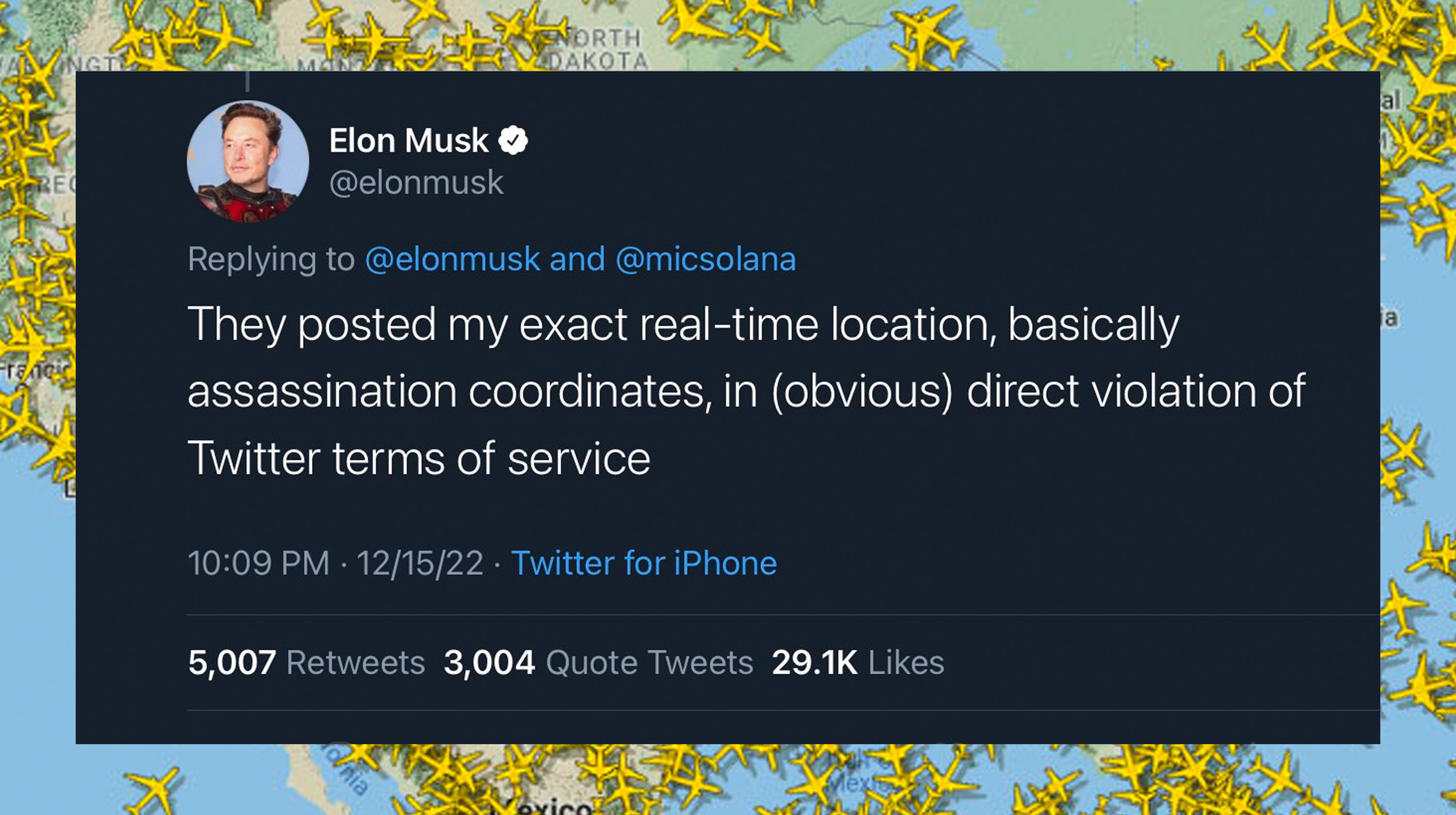 Elon Musk's Assassination Coordinates Meme Template