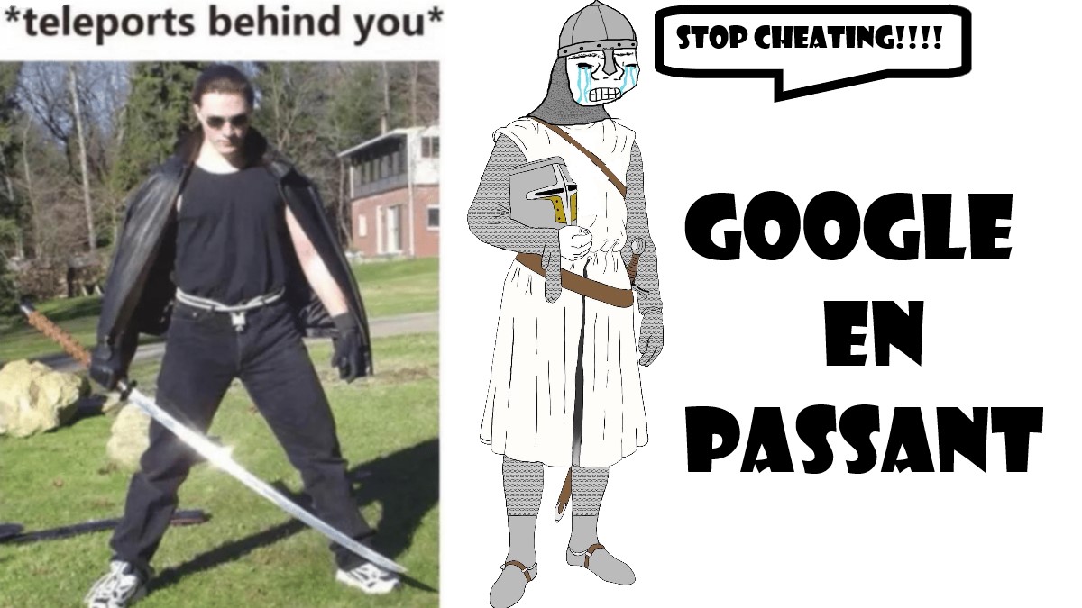 En Passant / Google En Passant Meme Template