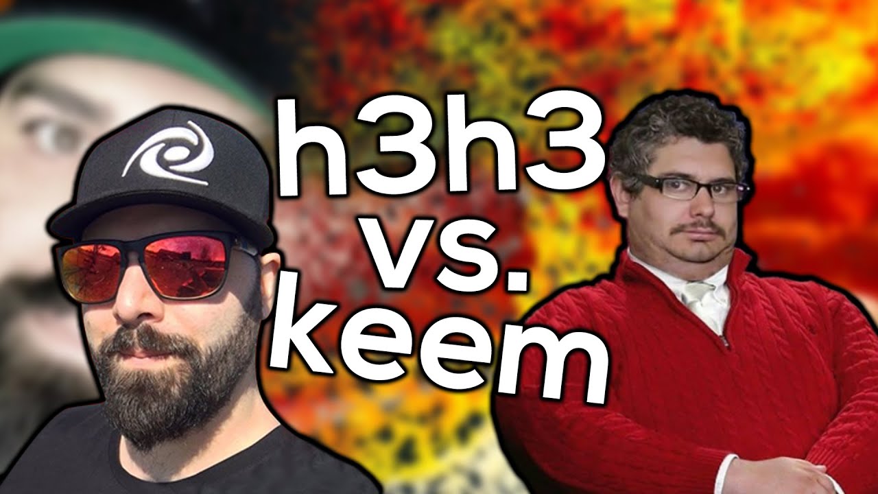 Ethan Klein and Keemstar Feud Meme Template
