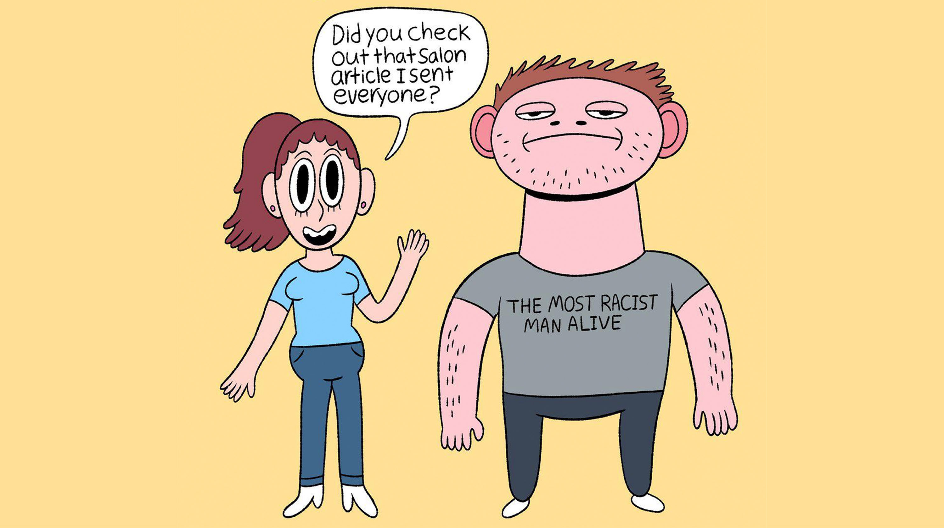 Every Third Hetero Couple / The Most Racist Man Alive Meme Template