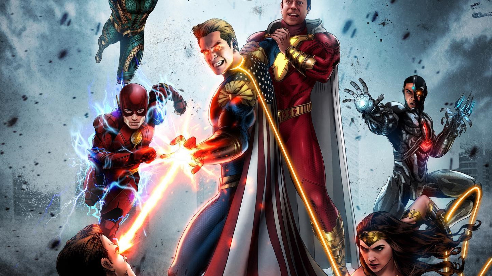 Everyone Beats Homelander