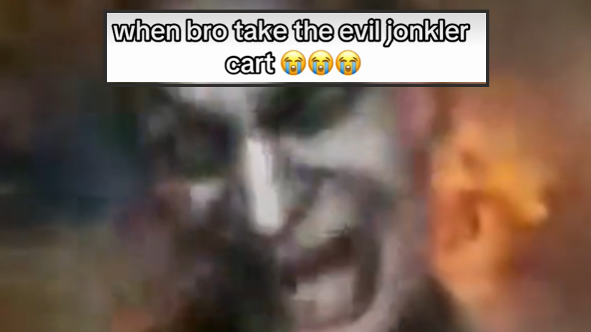 Evil Jonkler Cart Meme Template