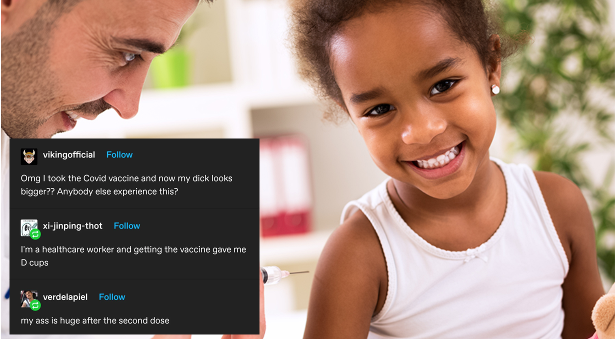 Fake, Positive Vaccine Side Effects Meme Template