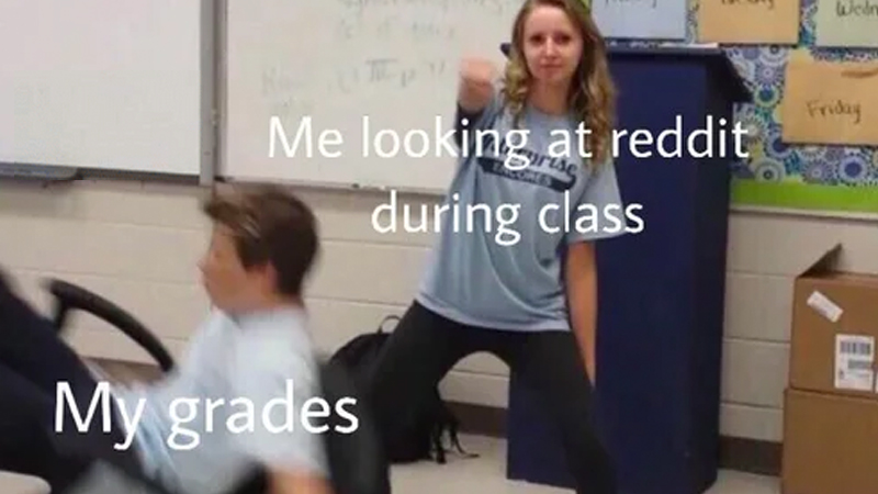 Falling Out of Chair Meme Template