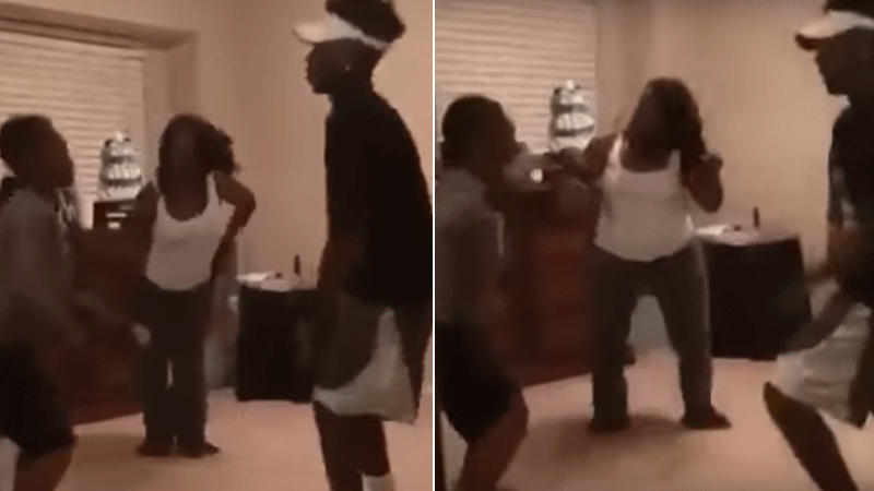 Family "Act My Age" Dance Meme Template