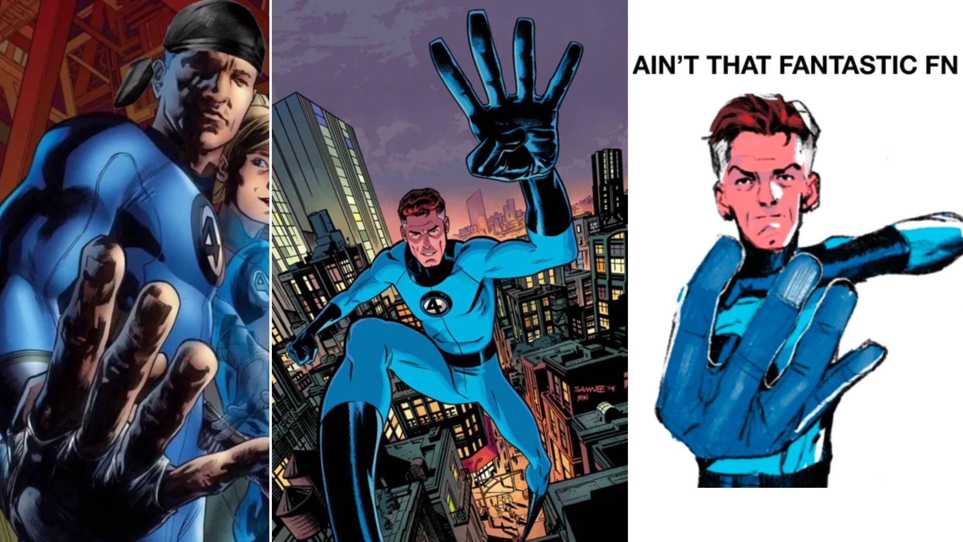 Fantastic Four Gang Sign / Mister Fantastic's "Ain't That Fantastic FN"