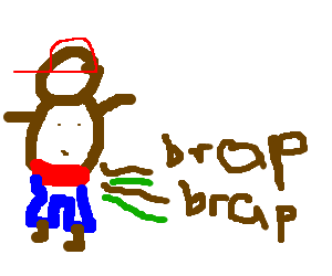 Fartposting / Brap Meme Template