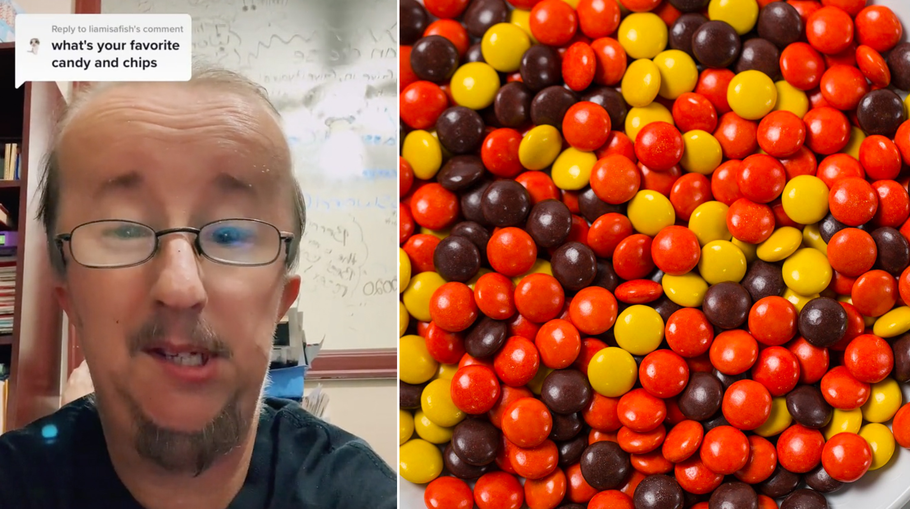 Favorite Candy, Reese's Pieces or Them Lifesaver Gummies